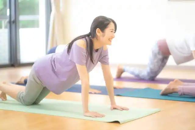 産後ヨガ講座 当日の様子